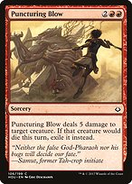 Magic the Gathering Card - Puncturing Blow - MTG Circle