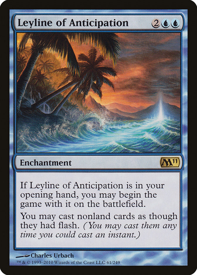 Magic the Gathering Card - Leyline of Anticipation - MTG Circle