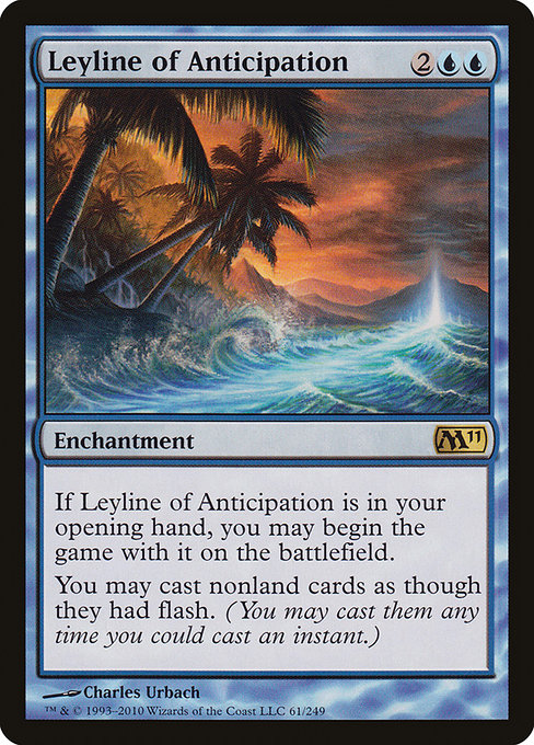 Magic the Gathering Card - Leyline of Anticipation - MTG Circle
