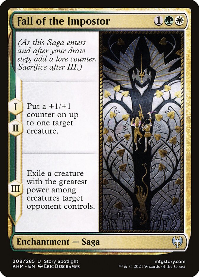 Magic the Gathering Card - Fall of the Impostor - MTG Circle
