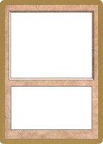 Magic the Gathering Card - Blank Card - MTG Circle