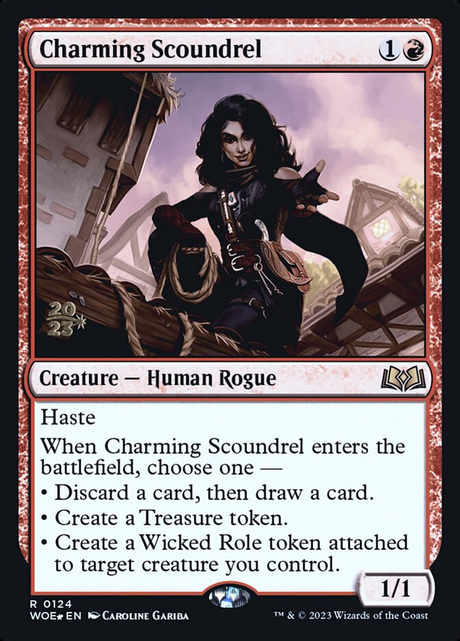 Magic the Gathering Card - Charming Scoundrel - MTG Circle