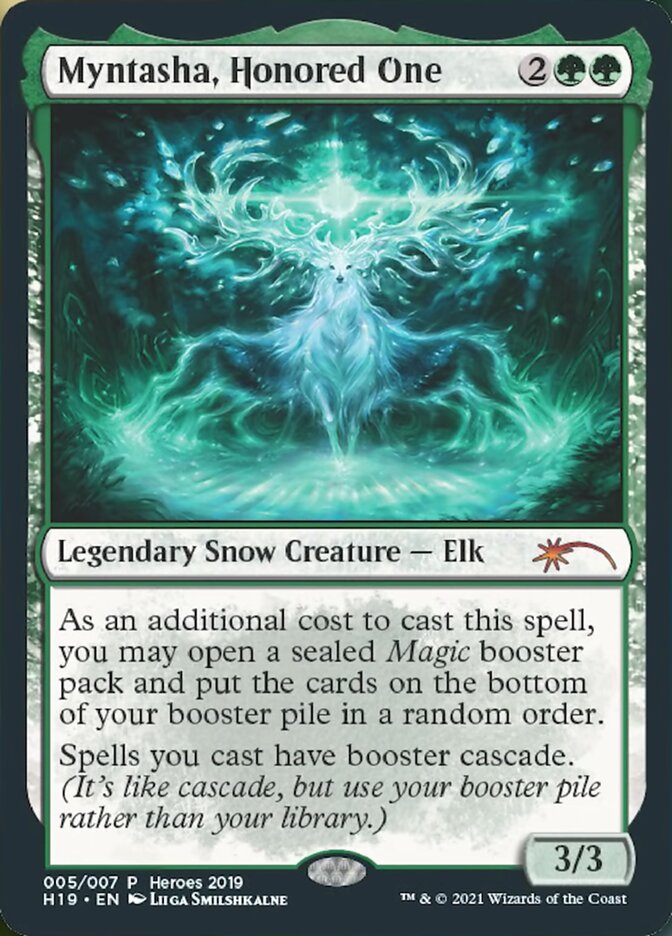 Magic the Gathering Card - Myntasha, Honored One - MTG Circle