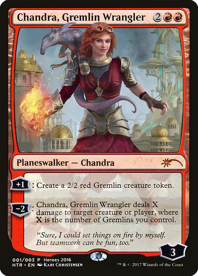 Magic the Gathering Card - Chandra, Gremlin Wrangler - MTG Circle