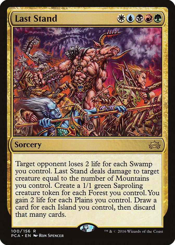 Magic the Gathering Card - Last Stand - MTG Circle