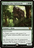 Magic the Gathering Card - Spearbreaker Behemoth - MTG Circle