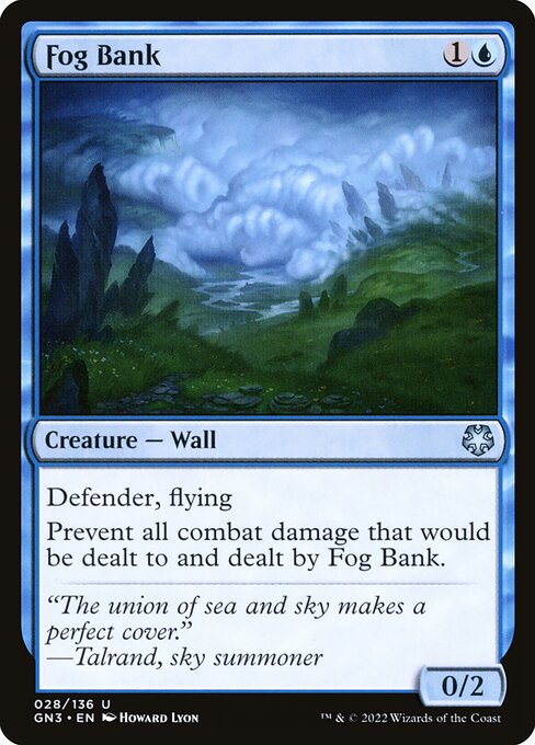 Magic the Gathering Card - Fog Bank - MTG Circle