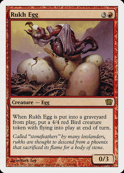 Magic the Gathering Card - Rukh Egg - MTG Circle