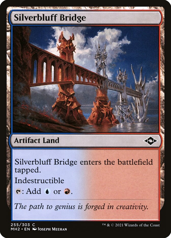 Magic the Gathering Card - Silverbluff Bridge - MTG Circle