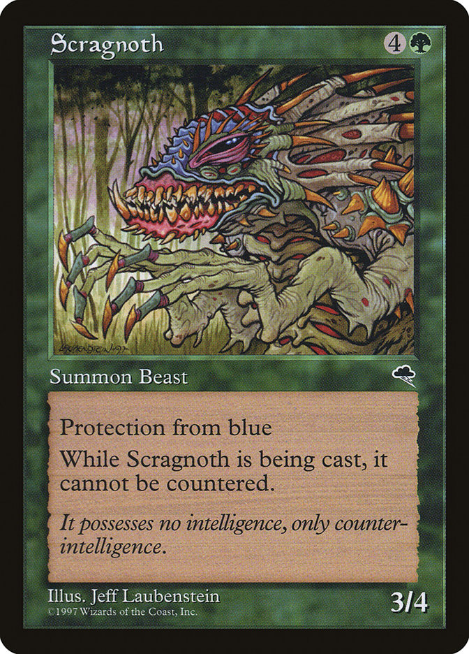 Magic the Gathering Card - Scragnoth - MTG Circle