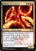 Magic the Gathering Card - Rakdos Firewheeler - MTG Circle