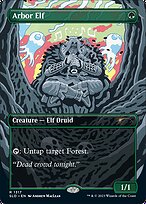 Magic the Gathering Card - Arbor Elf - MTG Circle