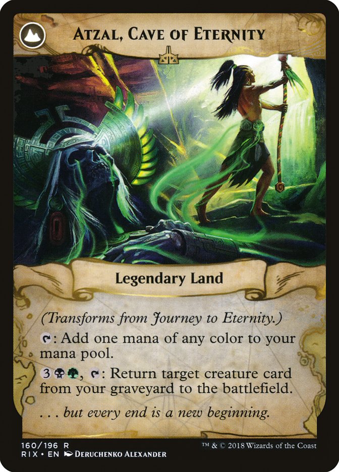 Magic the Gathering Card - Atzal, Cave of Eternity - MTG Circle