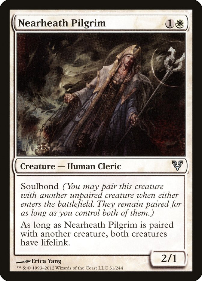 Magic the Gathering Card - Nearheath Pilgrim - MTG Circle