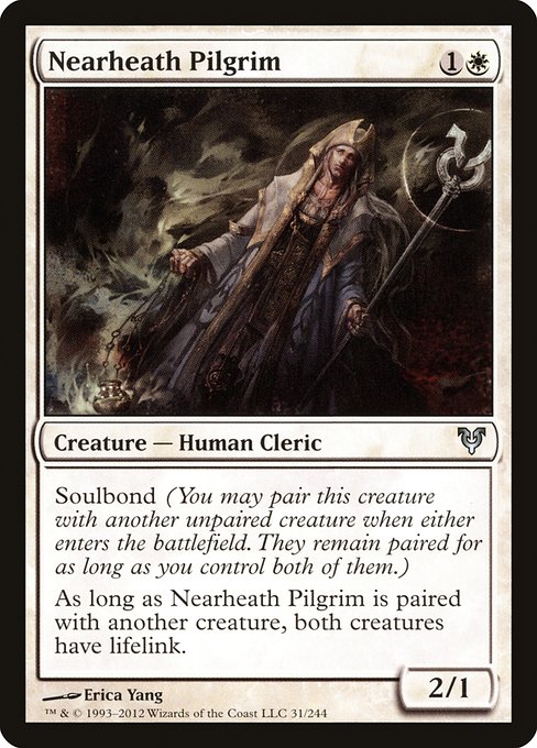Magic the Gathering Card - Nearheath Pilgrim - MTG Circle