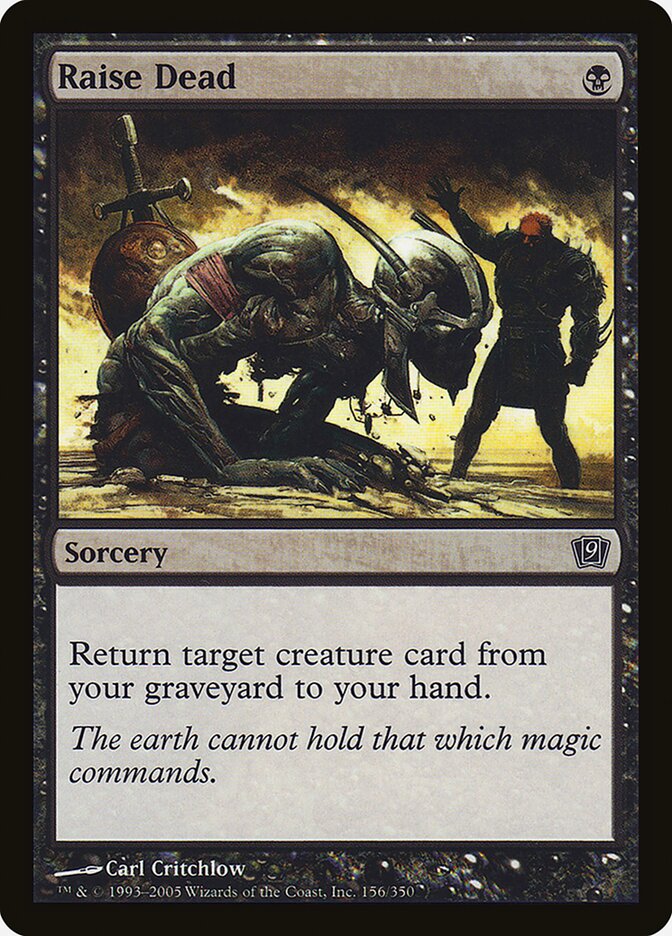 Magic the Gathering Card - Raise Dead - MTG Circle