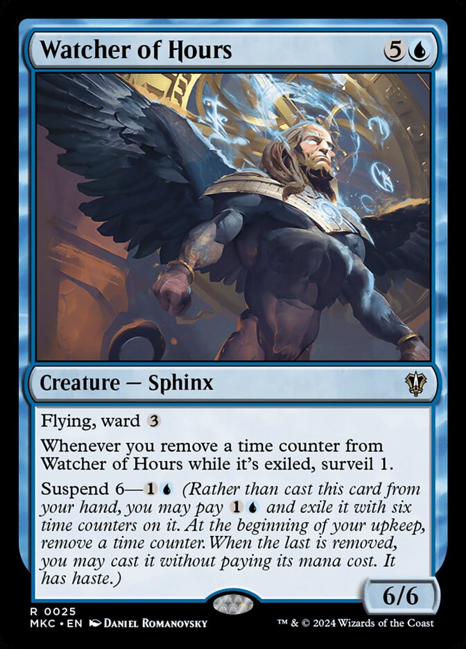 Magic the Gathering Card - Watcher of Hours - MTG Circle