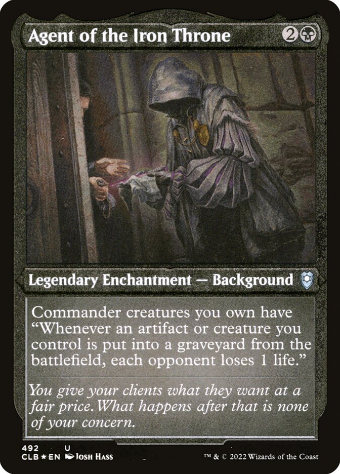 Magic the Gathering Card - Agent of the Iron Throne - MTG Circle