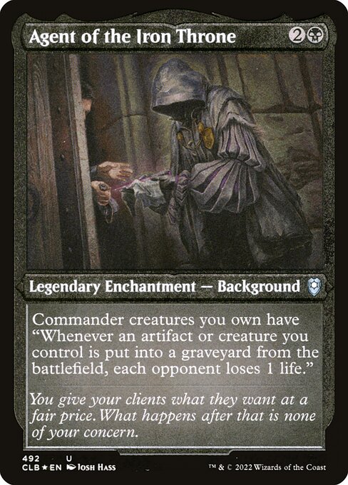 Magic the Gathering Card - Agent of the Iron Throne - MTG Circle