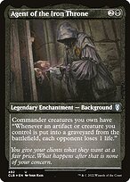 Magic the Gathering Card - Agent of the Iron Throne - MTG Circle