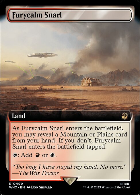 Magic the Gathering Card - Furycalm Snarl - MTG Circle