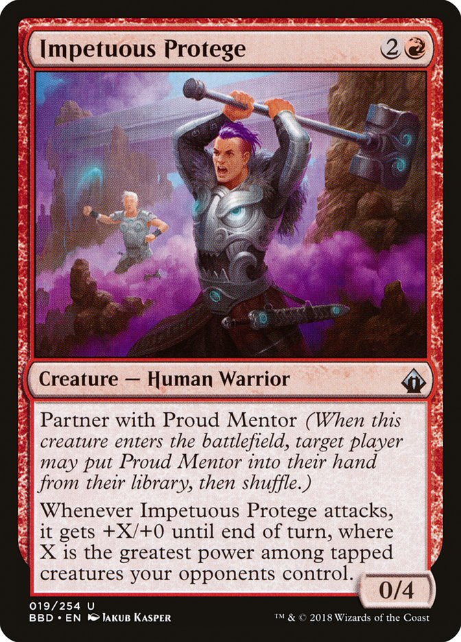 Magic the Gathering Card - Impetuous Protege - MTG Circle