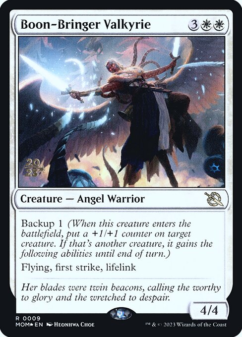 Magic the Gathering Card - Boon-Bringer Valkyrie - MTG Circle