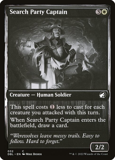 Magic the Gathering Card - Search Party Captain - MTG Circle