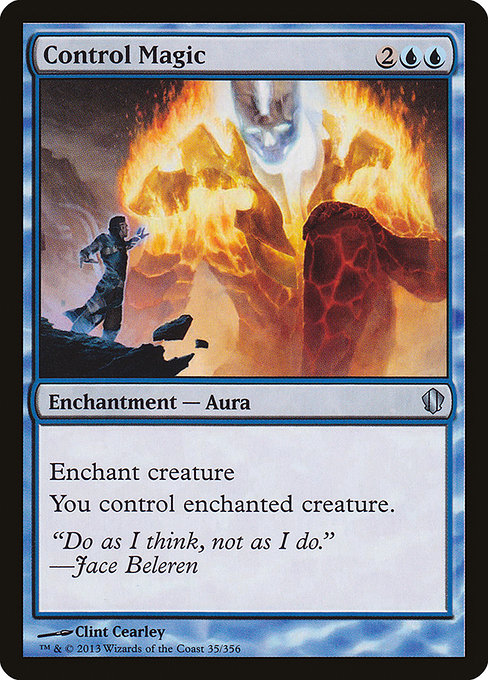 Magic the Gathering Card - Control Magic - MTG Circle