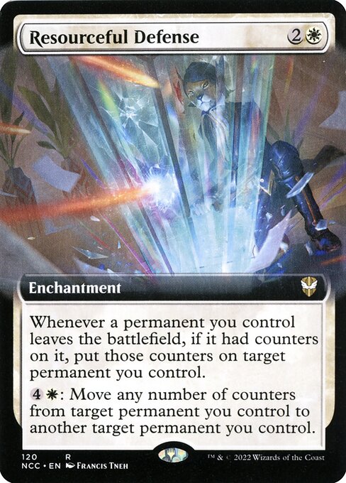 Magic the Gathering Card - Resourceful Defense - MTG Circle