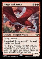 Magic the Gathering Card - Stingerback Terror - MTG Circle