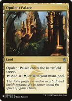 Magic the Gathering Card - Opulent Palace - MTG Circle