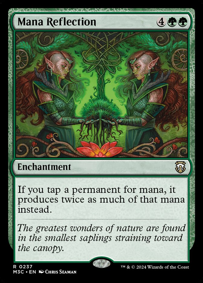 Magic the Gathering Card - Mana Reflection - MTG Circle