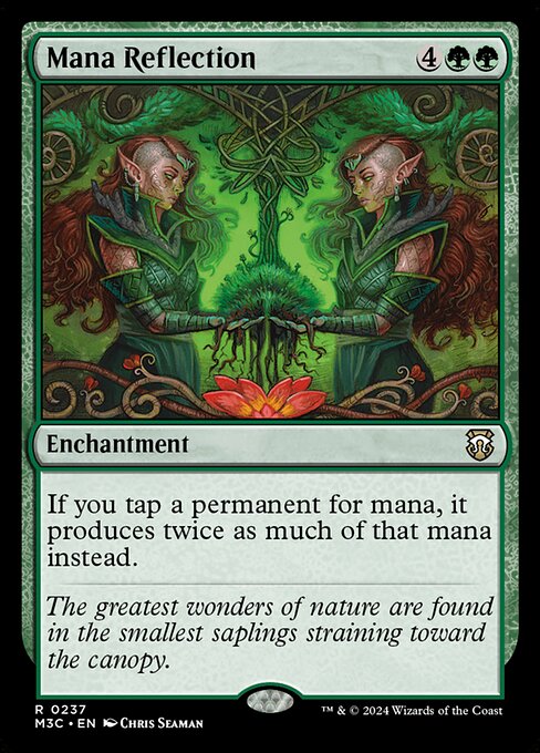 Magic the Gathering Card - Mana Reflection - MTG Circle
