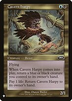 Magic the Gathering Card - Cavern Harpy - MTG Circle