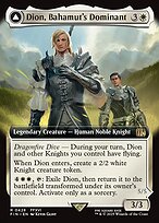 Magic the Gathering Card - Dion, Bahamut's Dominant // Bahamut, Warden of Light - MTG Circle