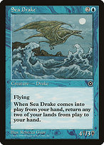 Magic the Gathering Card - Sea Drake - MTG Circle