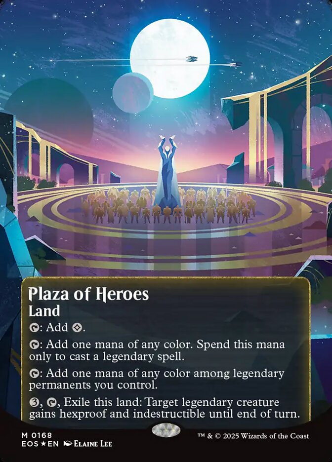 Magic the Gathering Card - Plaza of Heroes - MTG Circle