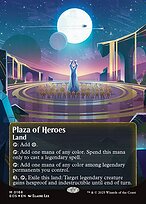 Magic the Gathering Card - Plaza of Heroes - MTG Circle
