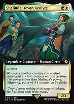 Magic the Gathering Card - Shelinda, Yevon Acolyte - MTG Circle