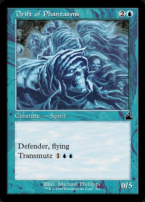 Magic the Gathering Card - Drift of Phantasms - MTG Circle