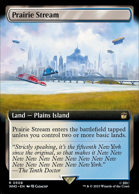 Magic the Gathering Card - Prairie Stream - MTG Circle