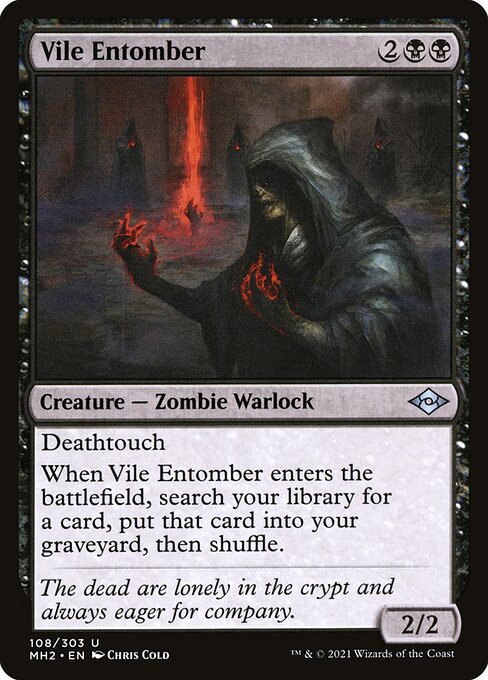 Magic the Gathering Card - Vile Entomber - MTG Circle