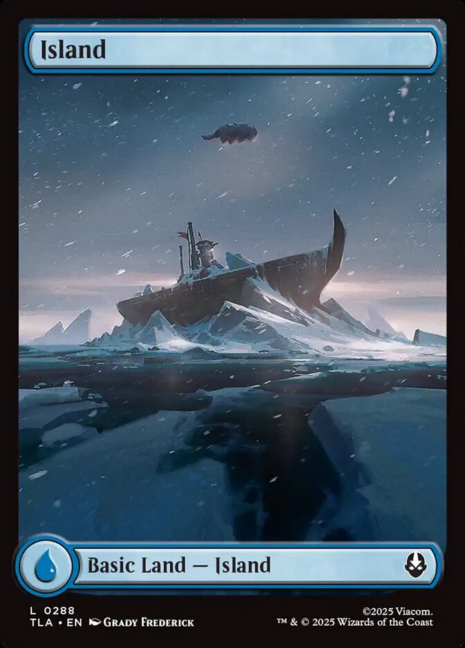 Magic the Gathering Card - Island - MTG Circle