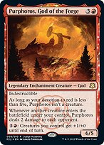 Magic the Gathering Card - Purphoros, God of the Forge - MTG Circle