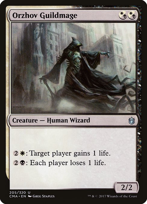 Magic the Gathering Card - Orzhov Guildmage - MTG Circle