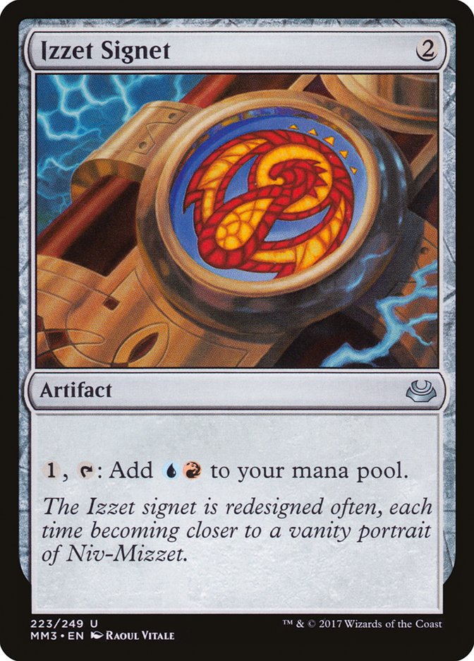 Magic the Gathering Card - Izzet Signet - MTG Circle