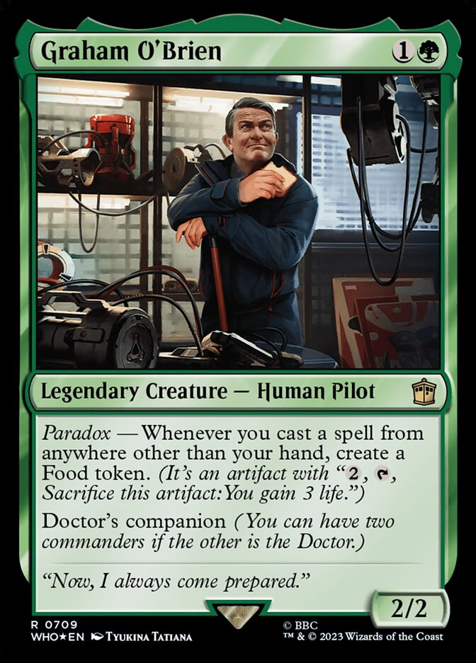 Magic the Gathering Card - Graham O'Brien - MTG Circle