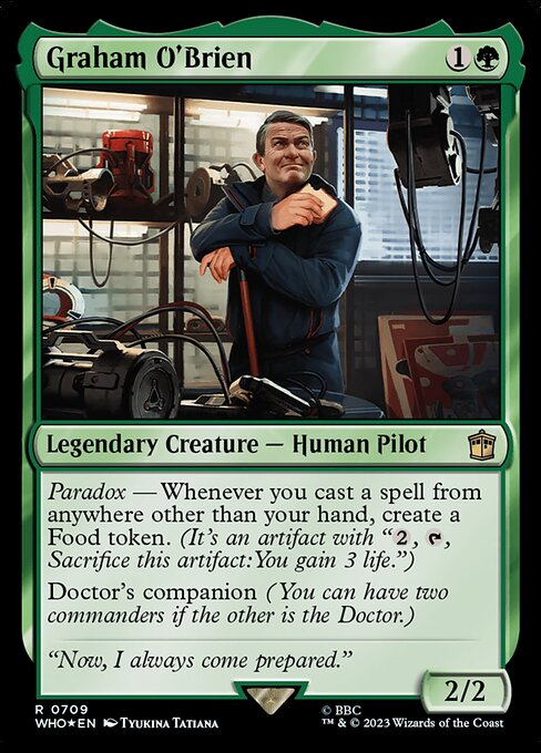 Magic the Gathering Card - Graham O'Brien - MTG Circle