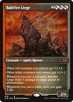 Magic the Gathering Card - Balefire Liege - MTG Circle